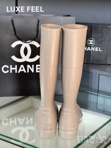 Дамски Ботуши - Гумени ⚜️ Chanel , снимка 18 - Дамски ботуши - 52482620