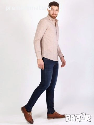 🏕️ ОФЕРТА → LTB / мъжка елегантна ленена риза ○, снимка 9 - Ризи - 53928031