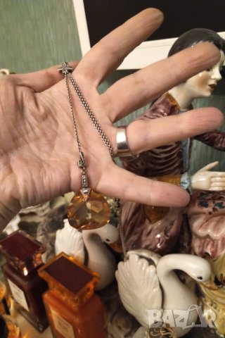 JOOP МЕДАЛЬОН масивно сребро и кристал