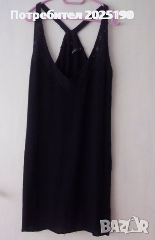 Дамска черна рокля Н&М , снимка 1 - Рокли - 36590690