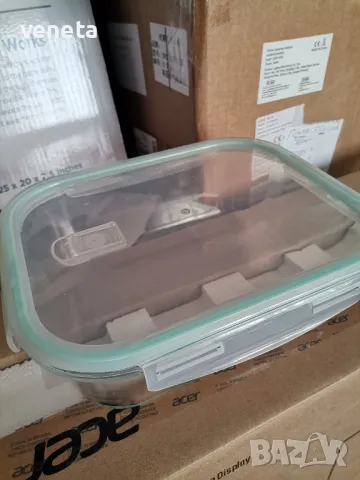 Комплект контейнери за храна от стъкло без BPA, подходящи за микровълнова и съдомиялна, снимка 11 - Кутии за храна - 49916560