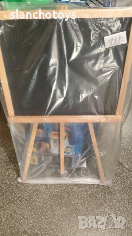 Дъска за писане, бяла или черна, около 85см, снимка 3 - Играчки за стая - 39551235