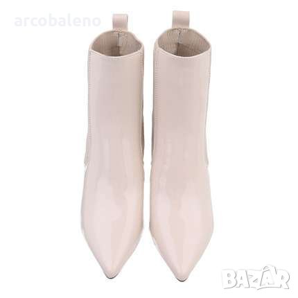 Дамски боти на висок ток, 2цвята , снимка 9 - Дамски боти - 42069336