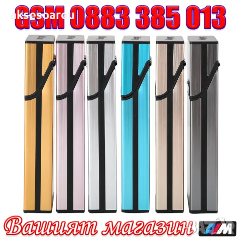 Алуминиева нова табакера кутия Слим Slim за тънки цигари мурати слим Murati slim контейнер съхранени, снимка 7 - Табакери - 50233393