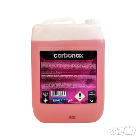 Течност за чистачки лятна Готова розова - 5л Carbonax, снимка 2 - Аксесоари и консумативи - 55859043