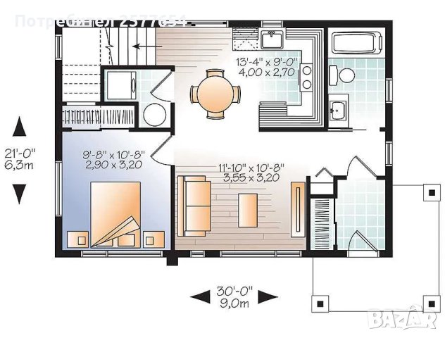 Сглобяеми Преместваеми Модулни Преносими Жилищни Мобилни -100м2 Кредит , снимка 5 - Строителни материали - 44214238