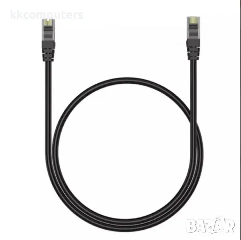 XO-GB007, LAN кабел 1m. / Черен / Баркод : 2403892, снимка 2 - Кабели и адаптери - 49356658