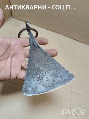 Соц Стара Ръчно Кована Огрибка. НОМЕР 1570., снимка 6 - Антикварни и старинни предмети - 53940160