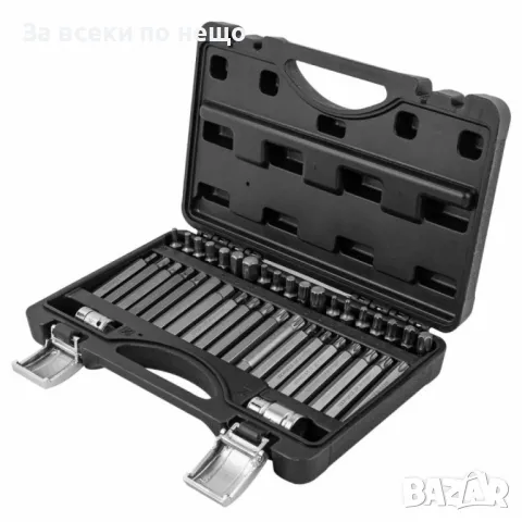 Накрайници 40 броя RockForce-еврейски зезди-торкс 3/8“и 1/2″, снимка 2 - Други инструменти - 50367794