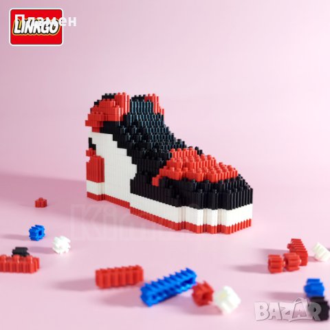 3D лего LINKGO Обувка различни цветове