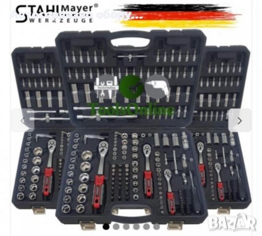 ПОДСИЛЕН КУФАР С ИНСТРУМЕНТИ STAHL MAYER 172 ЧАСТИ, снимка 1