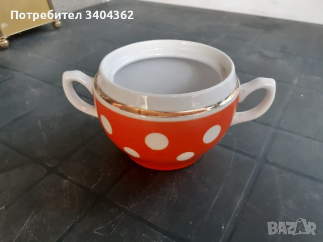 Купичка - руски порцелан с позлата