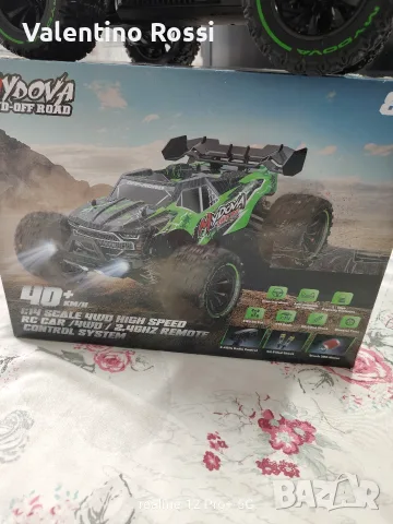 RC количка джип 40км/ч+ , снимка 2 - Коли, камиони, мотори, писти - 56482907