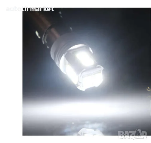 LED крушка бяла BA9s G – Tech 12/24V – T466, снимка 4 - Аксесоари и консумативи - 56054765
