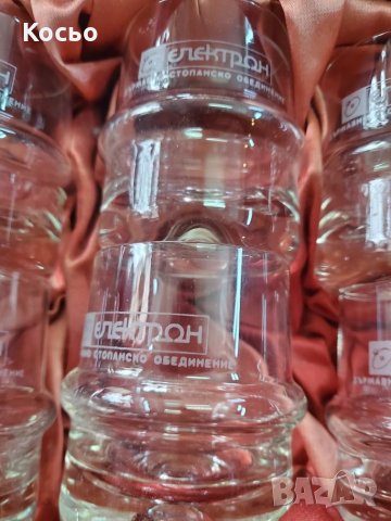 Чашки за ракия ЕЛЕКТРОН, снимка 3 - Чаши - 31224277
