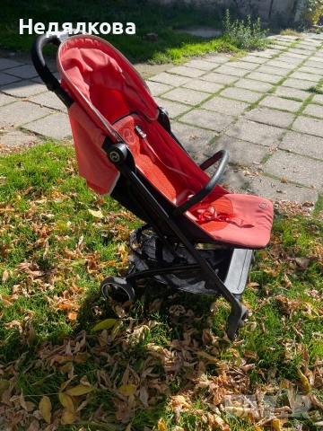 Cybex количка с дъждобран Cybex, снимка 2 - Детски колички - 52258862