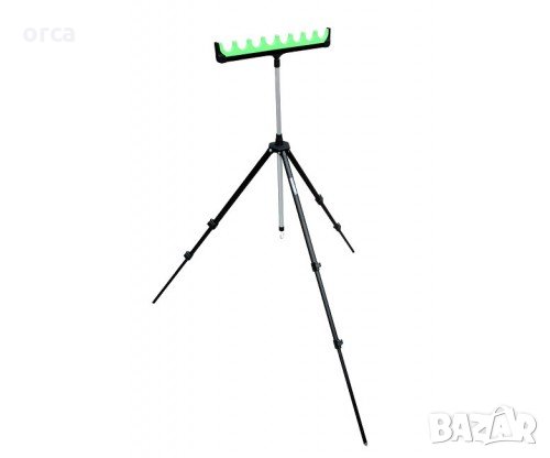 Стойка за риболов - трипод FORMAX с 8 гнезда за фидер
