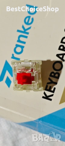 Пакет Cherry MX ключове за механични клавиатури, Превключватели MX1AL1NA Cherry RGB червени, 65 бр., снимка 5 - Други - 53360449