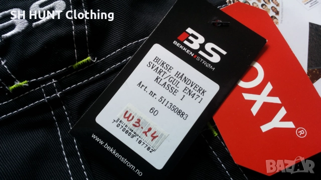 Bekken & Srom 5121350883 HANDVERSBUKSE Work Wear Pants размер 60 / XXXL работен панталон W3-24, снимка 13 - Панталони - 52027348