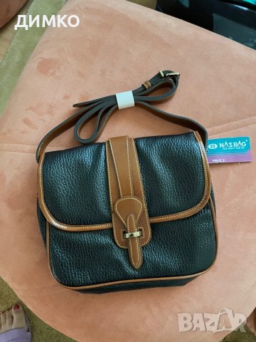 НОВА!  Дамска чанта от естествена кожа