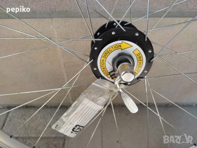 Продавам колела внос от Германия  двойностенна усилена капла с динамо главина SHIMANO NEXUS INTER L , снимка 3 - Части за велосипеди - 33735051