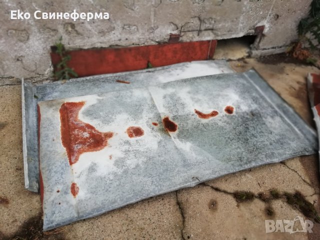 Ламарини поцинковани, свалени от покрив., снимка 2 - Строителни материали - 39849067
