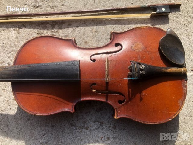 стара цигулка, снимка 4 - Антикварни и старинни предмети - 44176034