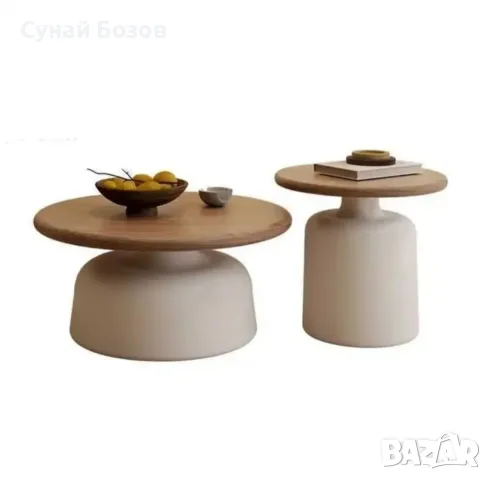 Кръгли холни масички, снимка 2 - Маси - 56533351