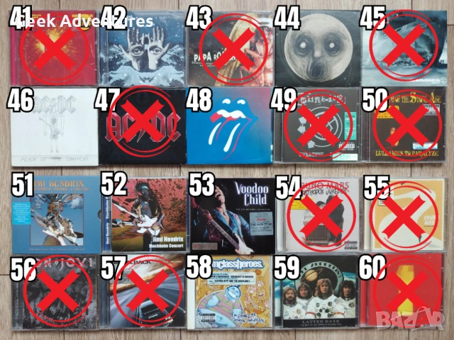 Rock/Punk Metal Music Albums CDs Оригинални Рок Пънк Музикални Дискове, снимка 4 - CD дискове - 46680866