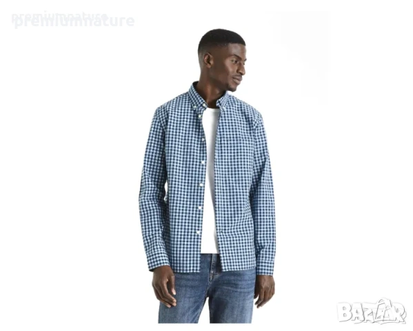 🏕️ ОФЕРТА → FGZX / мъжка хибридна трекинг поларена риза ○, снимка 4 - Ризи - 53967080