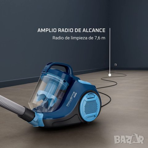 Прахосмукачка с контейнер Rowenta Swift Power Cyclonic RO2981, 750W, снимка 4 - Прахосмукачки - 40852039