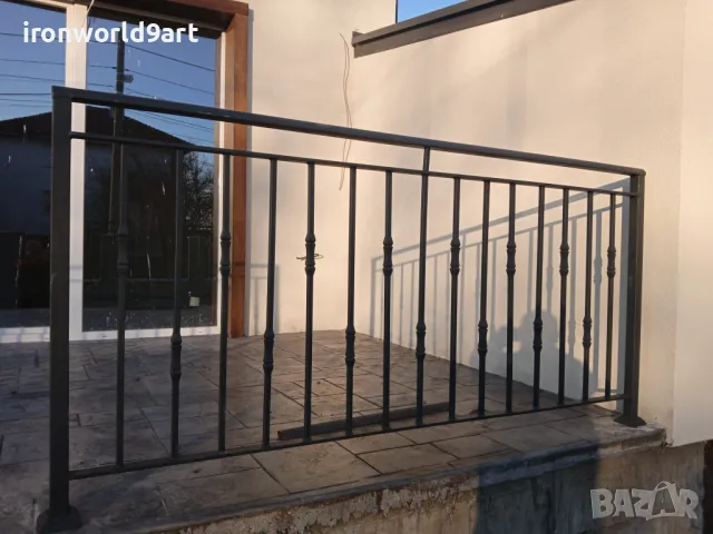 Парапети за стълбища и тераси от ковано желязо, снимка 11 - Други стоки за дома - 49708591