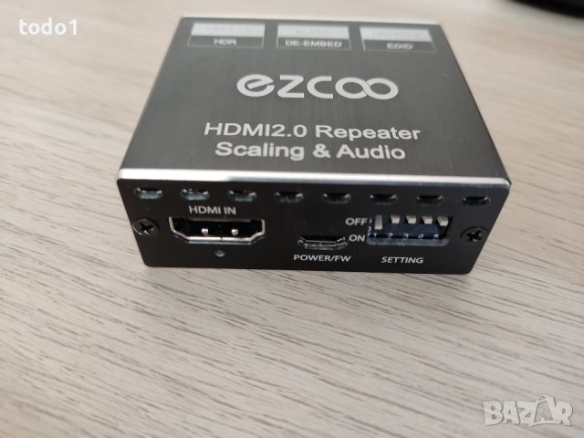 HDMI 2.0 Audio Extractor 4K 60Hz, снимка 2 - Други - 44143288