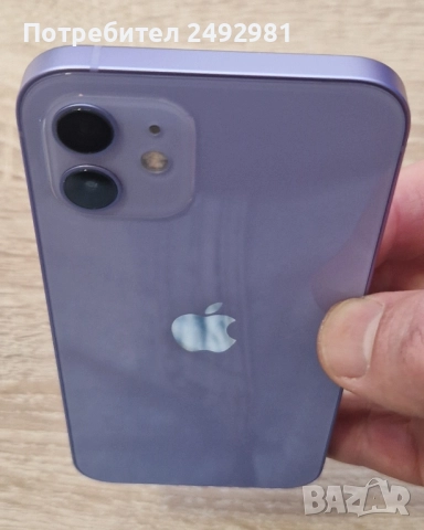 Iphone 12 64gb Purple.Като НОВ! Батерия 100%., снимка 6 - Apple iPhone - 52476717