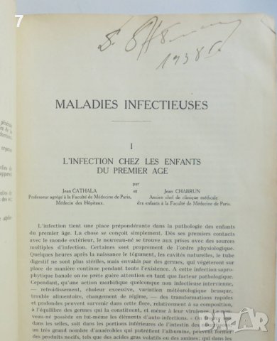 Стара книга Traité de Médecine des Enfants. Tome 2 - P. Nobécourt, L. Babonneix 1934 г., снимка 4 - Специализирана литература - 37483846