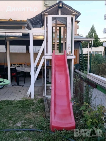 Пързалка с пясъчник 