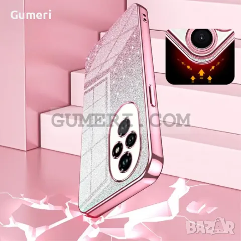 Силиконов Гръб "Glitter" за Huawei Honor 200, снимка 10 - Калъфи, кейсове - 47601862