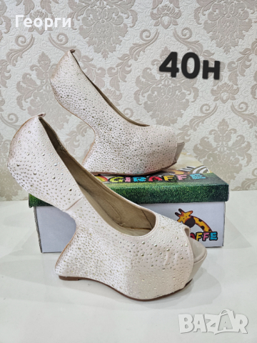 Дамски обувки, снимка 18 - Дамски обувки на ток - 44743343