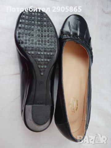 Нови кожени български обувки, снимка 5 - Дамски обувки на ток - 42299790