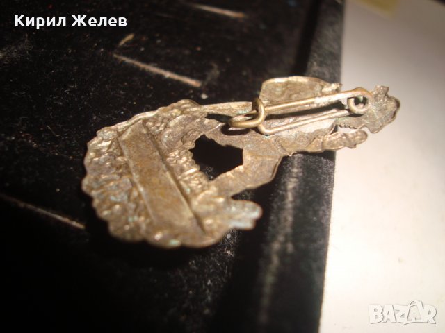 ПОСРЕБРЕНА АЛПИЙСКА ТУРИСТИЧЕКА АЛПИНИСТКА ЗНАЧКА ШВЕЙЦАРСКА РЯДКА 18382, снимка 10 - Колекции - 30967407