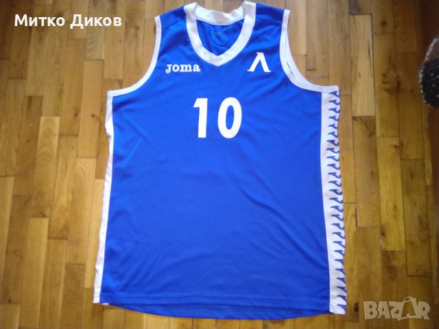 Левски потник Джома №10 размер Л реален футбол баскетбол, снимка 2 - Футбол - 36764219
