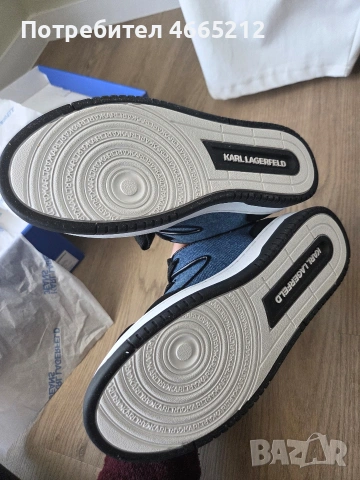 Оригинални кецове Karl Lagerfeld , снимка 10 - Кецове - 54188005