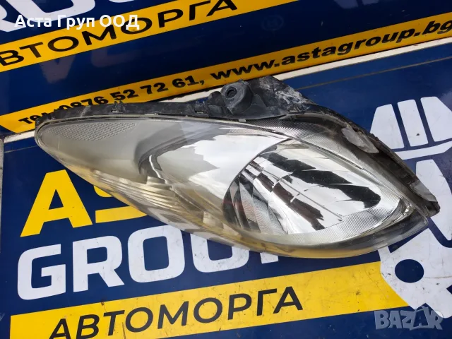 Десен фар за Тойота Ярис - 1.0 - 69к.с - 2011г, снимка 2 - Части - 56175649