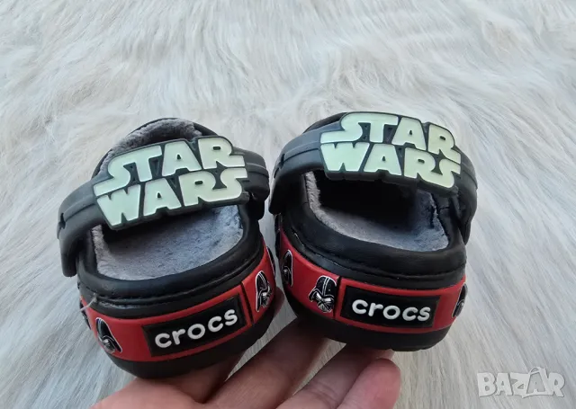 Оригинални Crocs STAR WARS №21-22, снимка 4 - Детски сандали и чехли - 50360627
