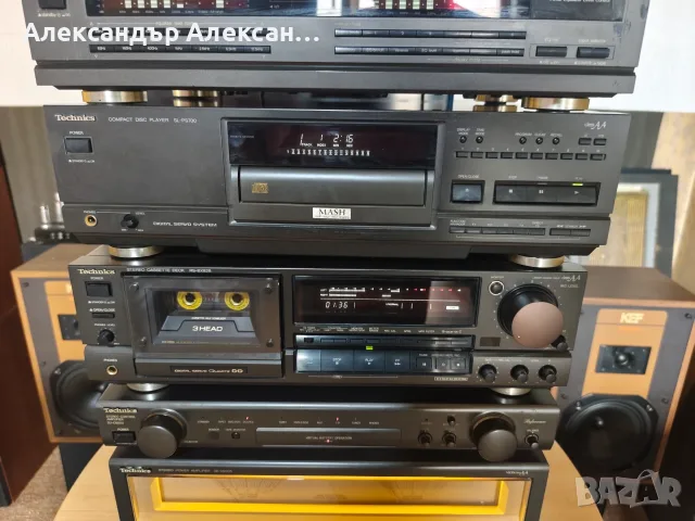 Techincs SET 5 елемент, снимка 4 - Ресийвъри, усилватели, смесителни пултове - 56197520