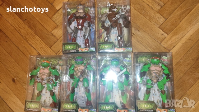 Шрьодер +две костенурки нинджа .Сплинтер. Играчка от серията "Костенурките Нинджа", снимка 4 - Рисуване и оцветяване - 21942811