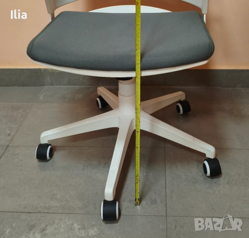 Стол въртящ регулируем БЯЛ, снимка 9 - Столове - 53892178