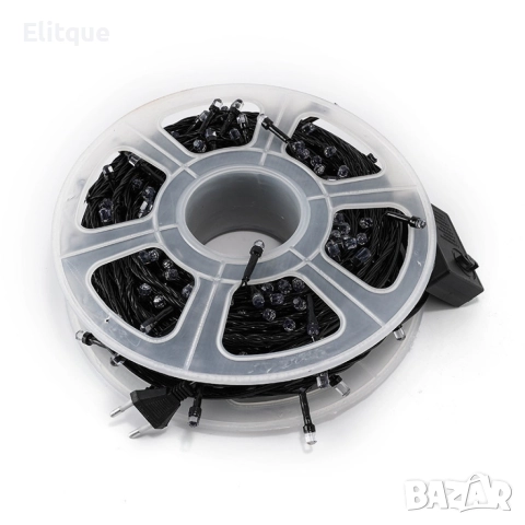 Водоустойчиви Коледни Led лампички Звездно небе - 50 метра 240 светлини, снимка 8 - Лед осветление - 52844285