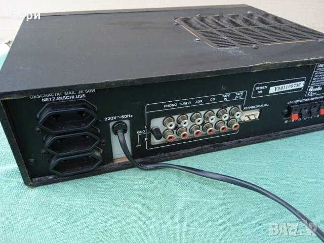 UNIVERSUM V-4006  Стерео усилвател, снимка 11 - Ресийвъри, усилватели, смесителни пултове - 35193666