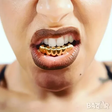 Grillz - Тип цялостен ( Рапърски зъби , Хип хоп зъби ), снимка 3 - Други - 48482426